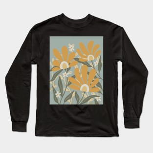 yellow wildflowers Long Sleeve T-Shirt